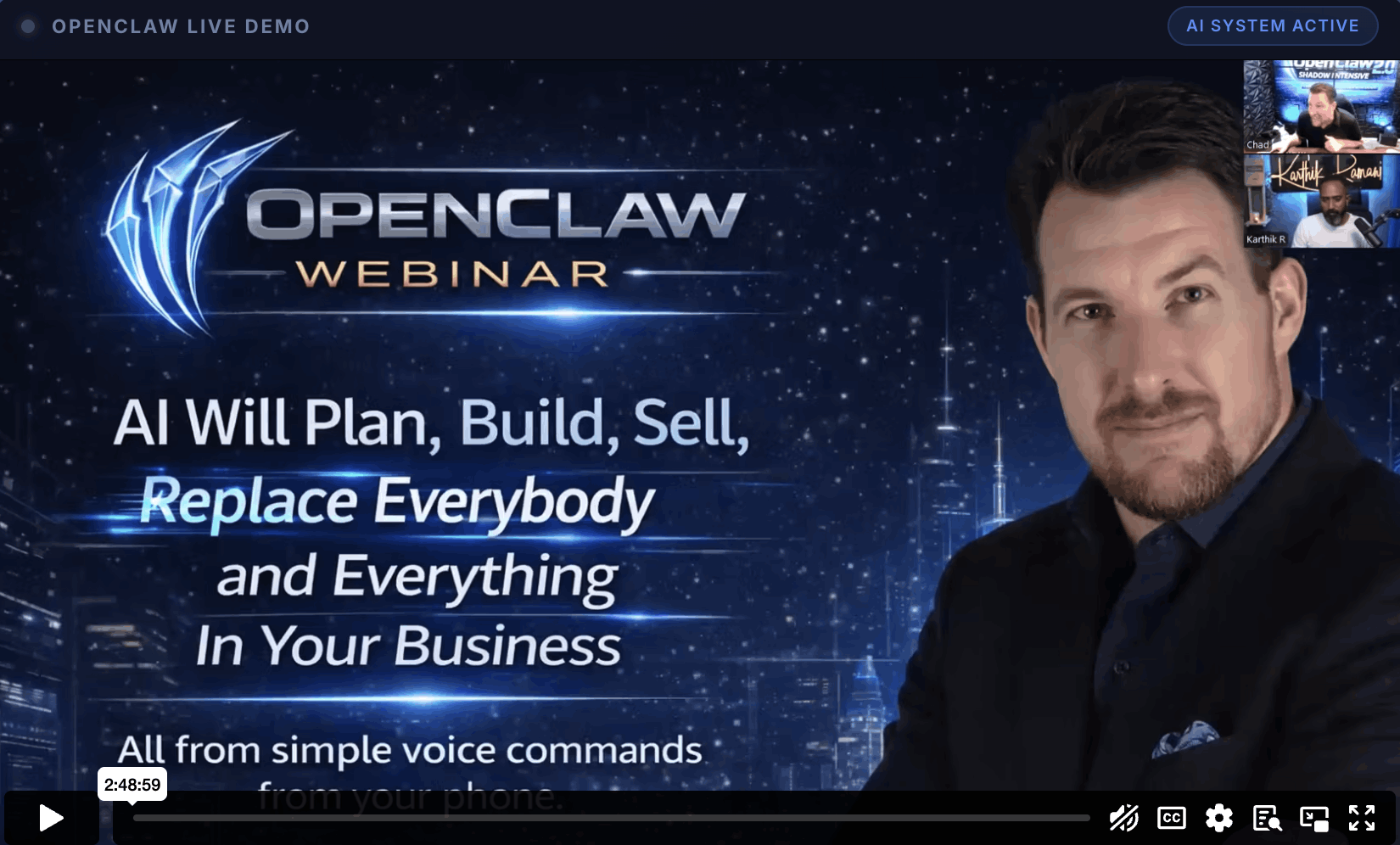 open claw cracked live demo